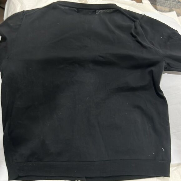 J. Crew cb893 Crewneck cardigan sweater in premium ultrafine cotton  black NWT s - Picture 5 of 7